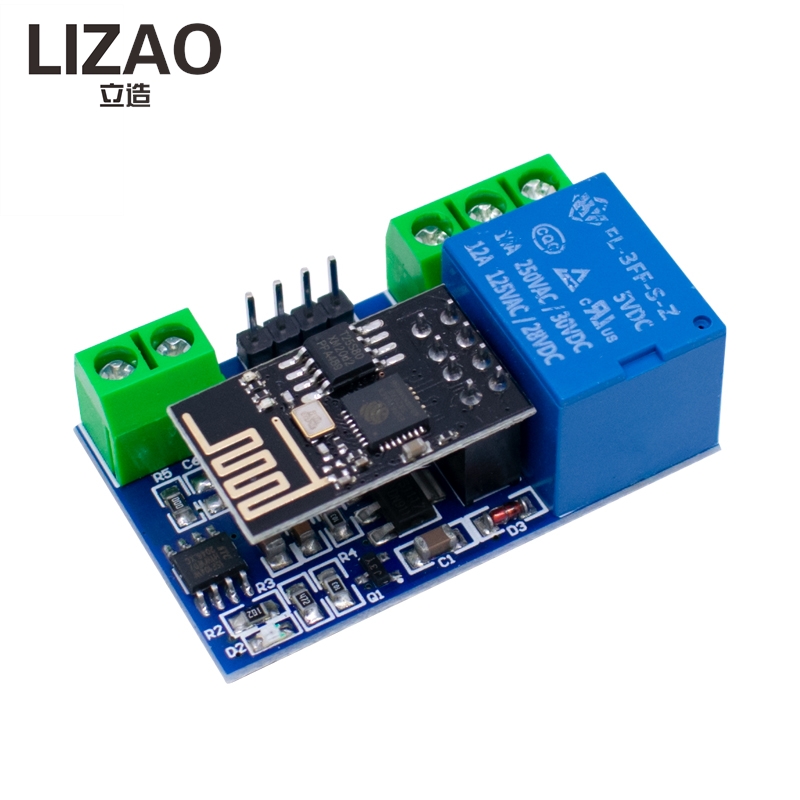 Diy Home Automation Controller - LIZAO ESP8266 5V WiFi IoT Relaismodul