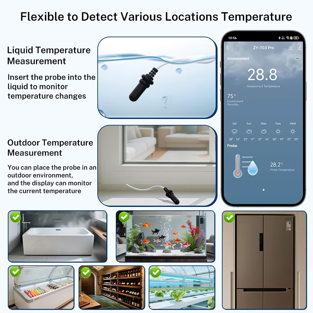 Externer Temperatur- und Feuch – Temperature Humidity Sensor Bewertung und Preis