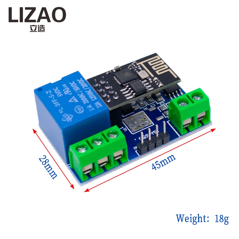 LIZAO ESP8266 5V WiFi IoT Rela – Diy Home Automation Controller Bewertung und Preis